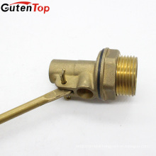 GutenTop High Quality ISO approved forged brass Water tank mechanical ball float valve water level float valve brass float ball
